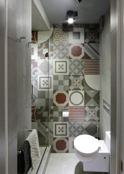 Современный Ванная комната by Ze|Workroom Studio