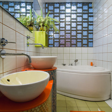 Современный Ванная комната