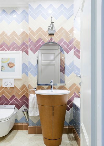 Eclectic Bathroom by Yuri Grishko