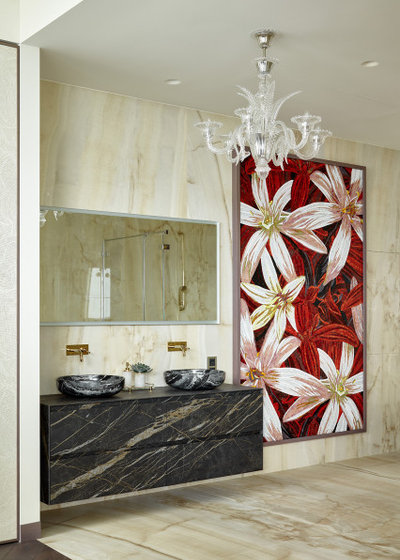 Современный Ванная комната by Ariana Ahmad Interior Design