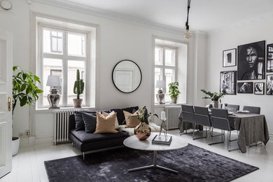 Photo of a scandinavian living room in Gothenburg.