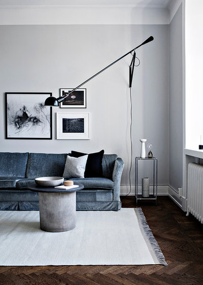 Contemporary Living Room by Alvhem Mäkleri & Interiör