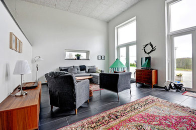 Inspiration for a scandi living room in Esbjerg.