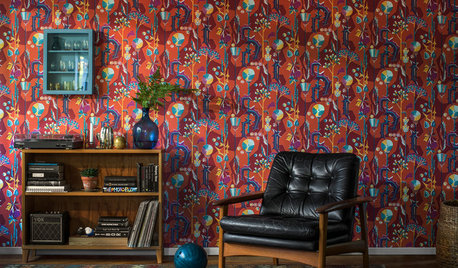 Bring on the Midcentury Glamour With These 9 Wallpaper Designs
