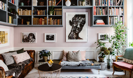 My Houzz: An Airy Period Flat Brimming With Books and Art