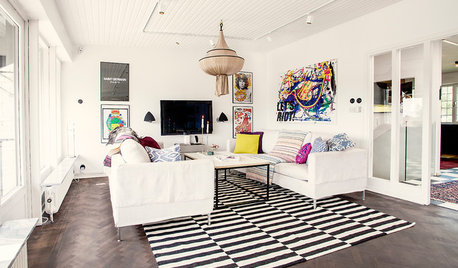 Houzz Tour: A 1960s Home Rebooted by Stylish Finds and Luxe Materials