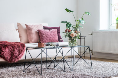 Design ideas for a modern living room in Stockholm.