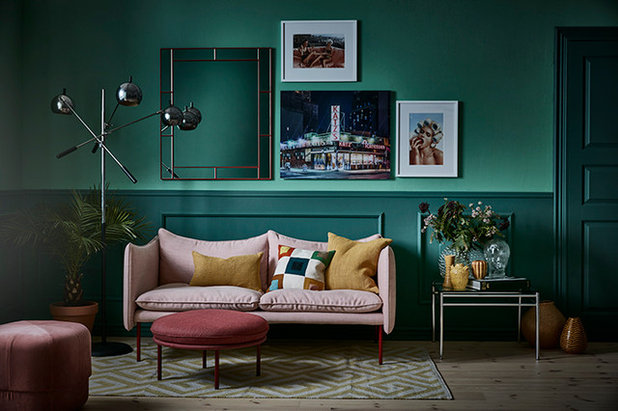 Eclectic Living Room by Linda Åhman