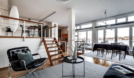 Houzz Tour: A Cleverly Laid Out Three-level Flat With Sea Views
