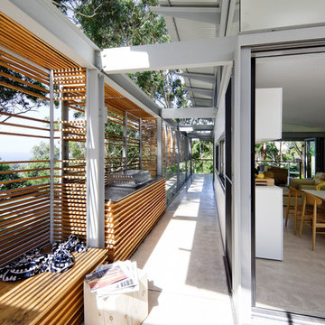 screened Verandah - breezeway Avoca Weekender - Avoca Beach House at Avoca Beach