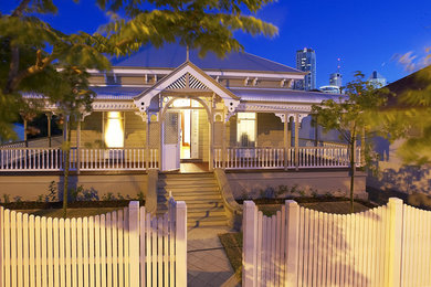 Photo of a coastal front veranda in Brisbane.