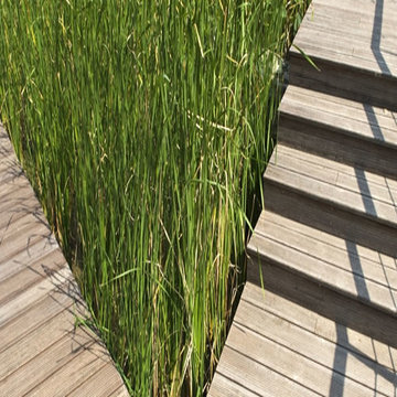 Bamboo External Decking Steps