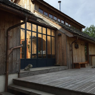 Hameau en bois