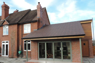 Design ideas for a traditional veranda in West Midlands.