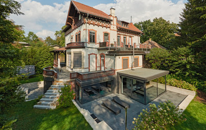 Charmante Gründerzeit-Villa trifft auf gläsernen Schick