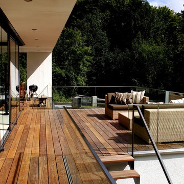 Holz-Verandas und -Terrassen