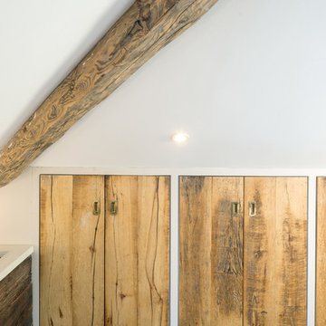 Bespoke Wardrobes for Loft Conversion - Beekeeper's Barn Wood