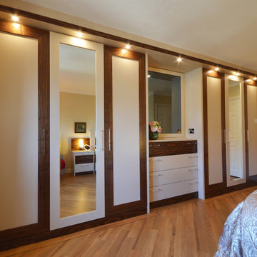 Langley Interiors Case Study : Cream Satin and Black Walnut