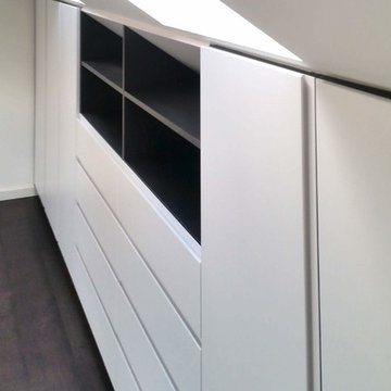 Loft conversion into a Wardrobe for additional storage