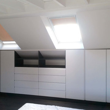Loft conversion into a Wardrobe for additional storage