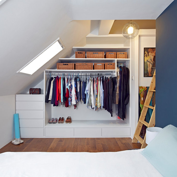 Attic Bedroom Closet Photos & Ideas Houzz