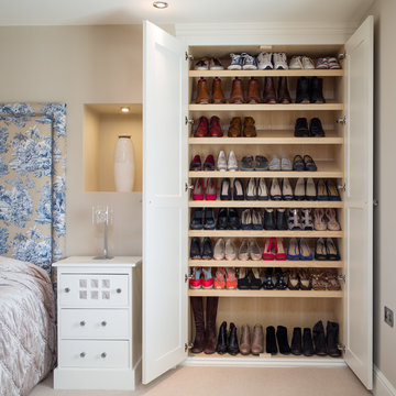 Mirrored Wardrobes with Fretwork