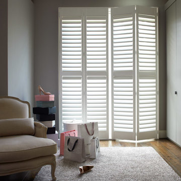 Shutters for a dressing room