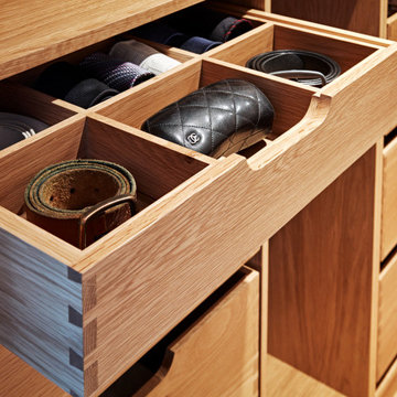 Solid Oak Drawers with Practical Inserts