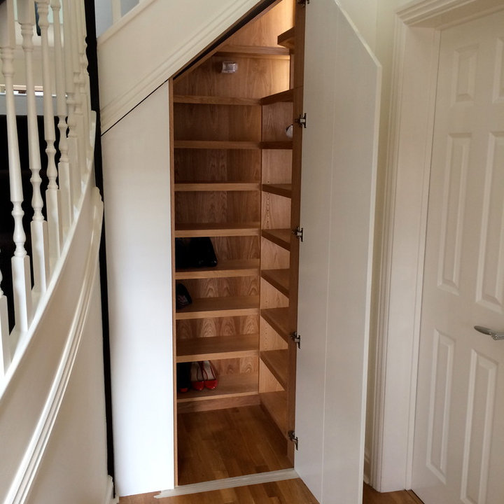 Browse Under Stairs Shoe Storage ideas and designs in Photos Houzz UK