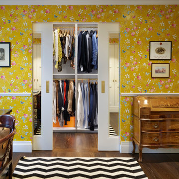 Victorian townhouse walk-in wardrobe