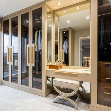 Walnut Dressing Room | Georgian Townhouse in Bath