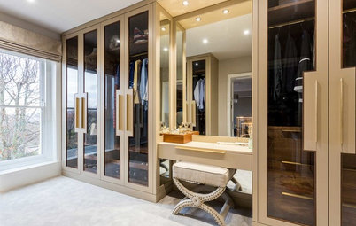 Clever & Stunning Wardrobe Designs With Built-In Dressers