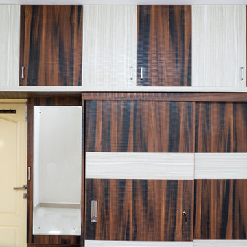 Wardrobe, TV Unit, and Modular Kitchen for a 2BHK Apartment