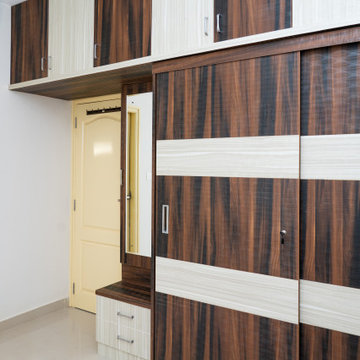 Wardrobe, TV Unit, and Modular Kitchen for a 2BHK Apartment