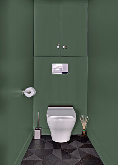 Contemporary Cloakroom by Anne Chemineau - Decor Interieur