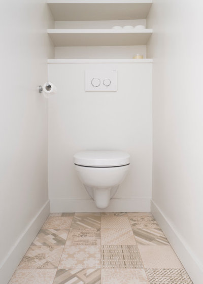 Contemporain Toilettes by Atelier Ferret Architectures