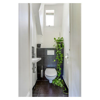 Appartement sur Parc des Buttes Chaumont (Paris) - Contemporary - Cloakroom  - Paris - by Aye Design | Houzz IE