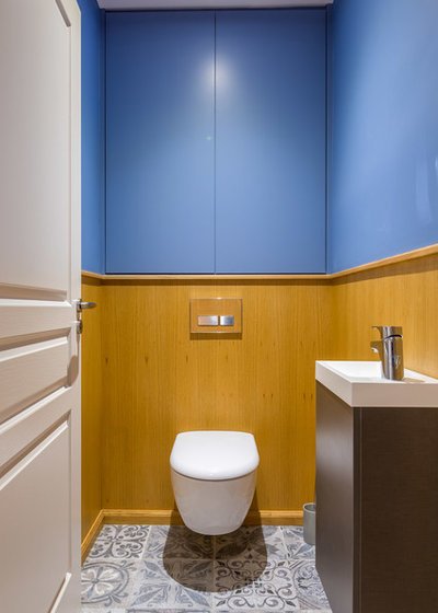 Contemporain Toilettes by Expression Architecte Intérieur