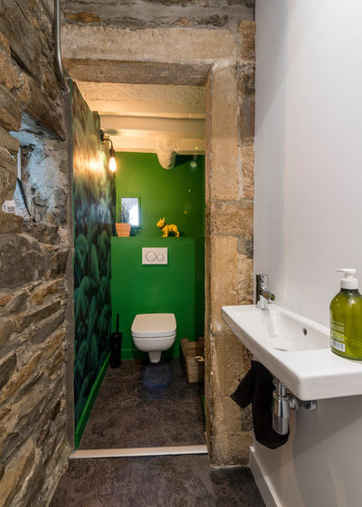 Contemporain Toilettes by Atelier d'Ar(t)chitecture Aurélie NICOLAS