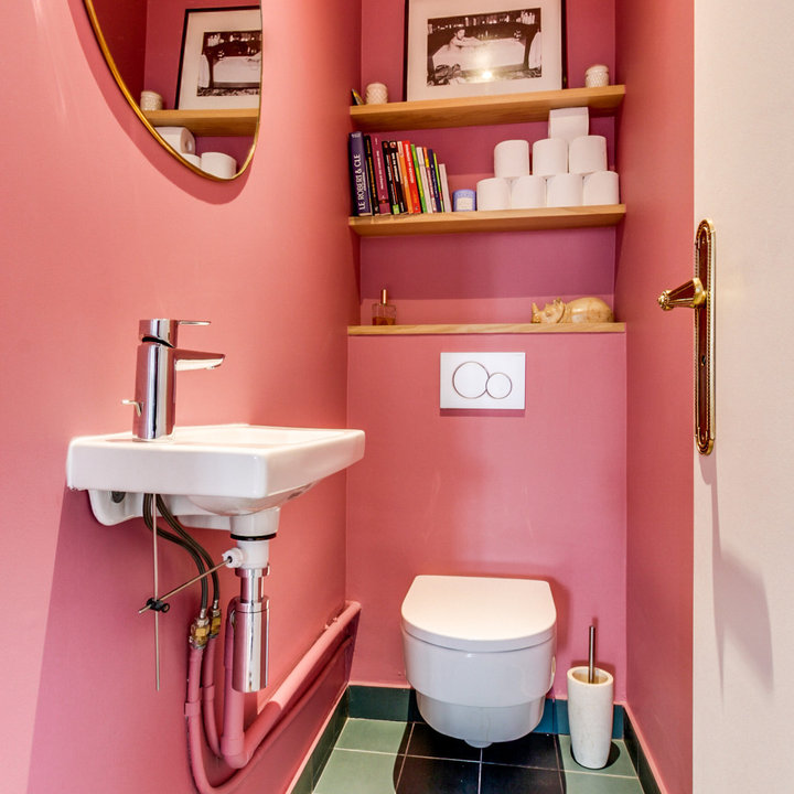 75 Beautiful Pink Powder Room Ideas & Designs December 2022 Houzz AU