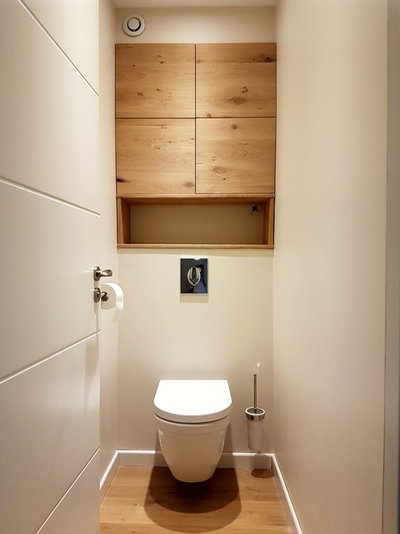 Contemporain Toilettes by MadaM Architecture
