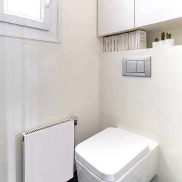 Rénovation et décoration appartement  | Issy-les-Moulineaux I Toilettes