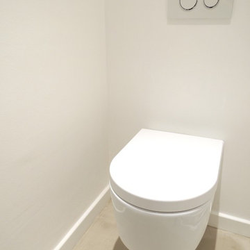 Travaux de rénovation d'un toilette à Lyon