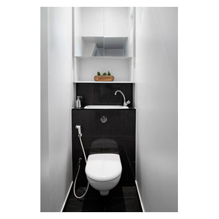 VINCENNES - Mot d'ordre: minimalisme - Contemporain - Toilettes - Paris -  par Atelier B2 | Houzz