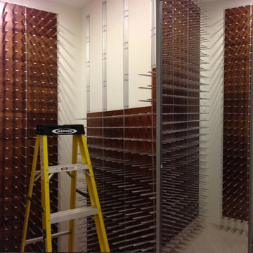 1,107 Bottle Wine Cellar in Bota Raton Model Home by Wine Cellars International