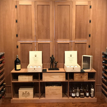 1st floor wine display library