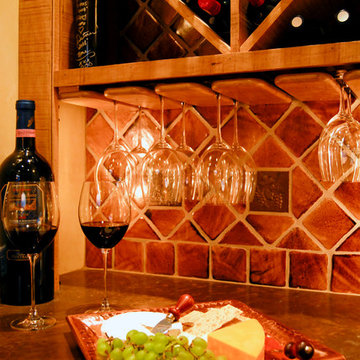 A Basement Wine Cellar with Exquisite Details