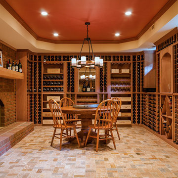 A Basement Wine Room