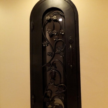Abby Iron Door for Wine Cellar