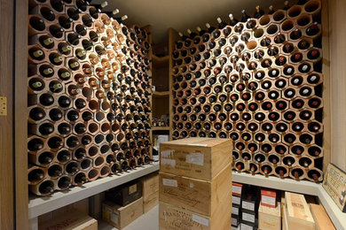 Elegant wine cellar photo in Sussex